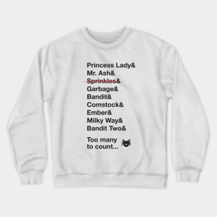 Angela Martin's Cats Crewneck Sweatshirt